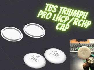 TBS Triumph PRO LHCP/RHCP antenna cap-tappo antenn