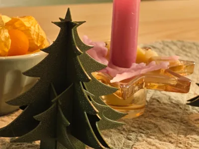 Christmas tree kit card