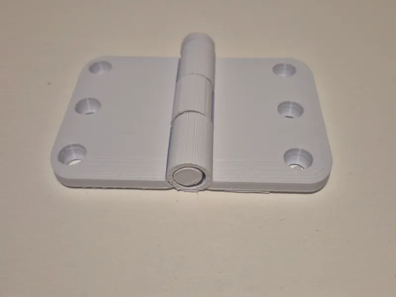 200° Flat Mount print-in-place Hinge