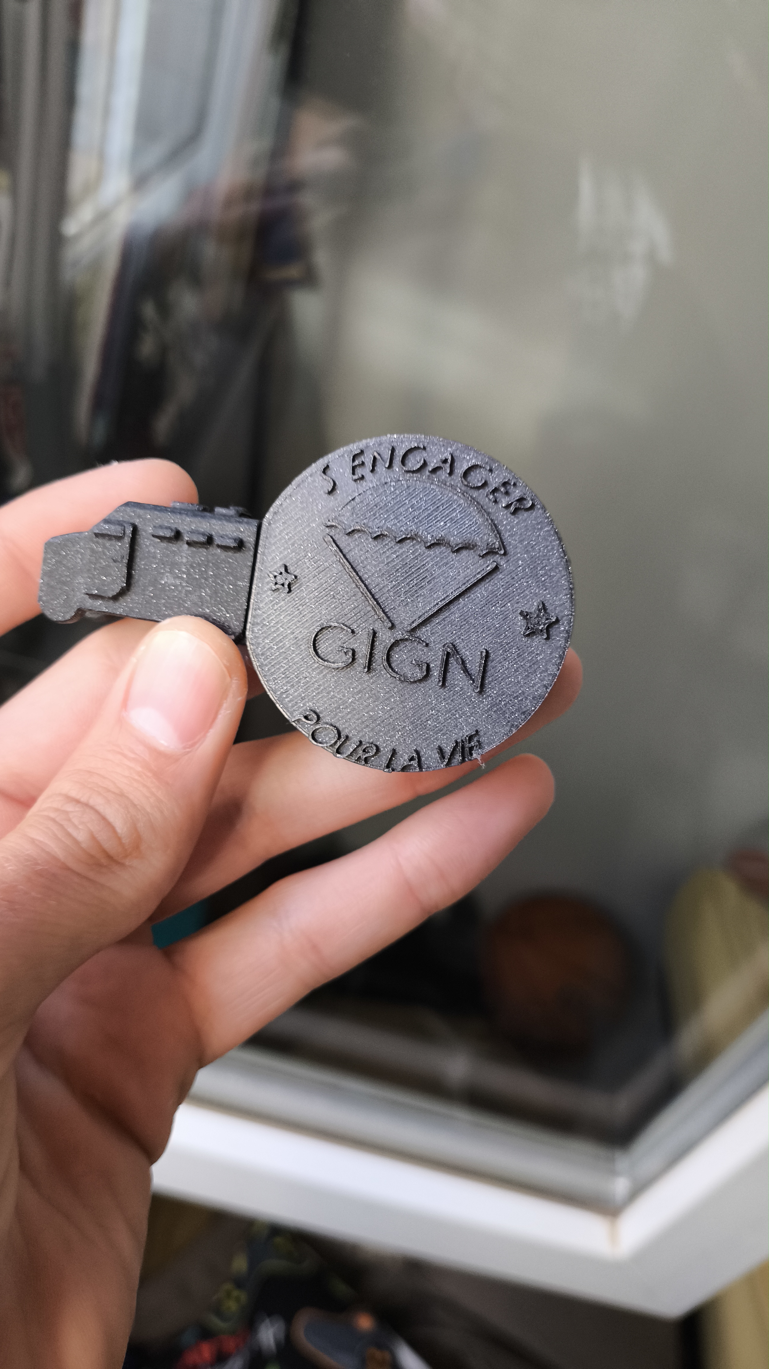 Miniatura 2 do modelo 3D coque clée USB GIGN