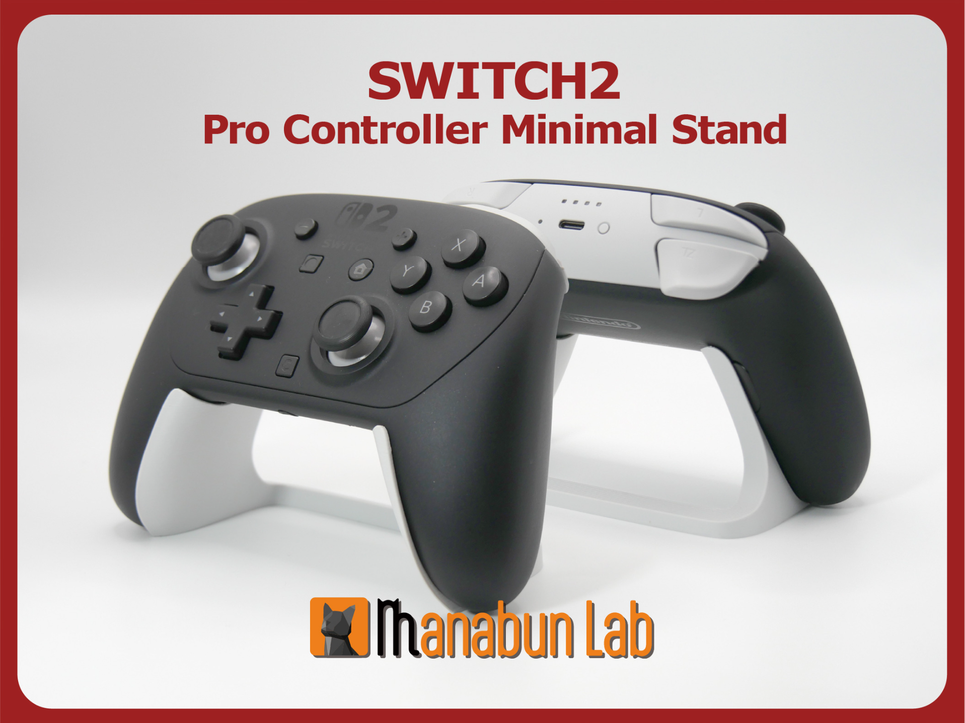 2026 SWITCH2 Pro Controller Minimal Stand