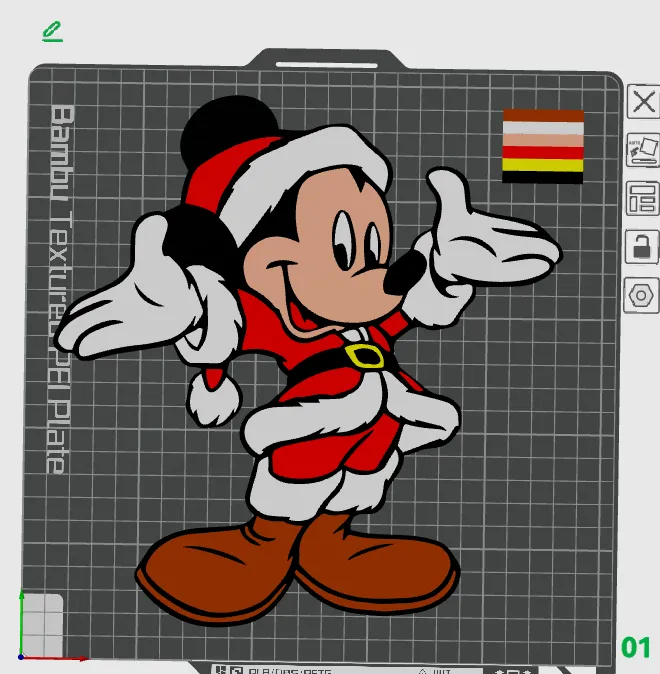 Mickey Mouse wall art