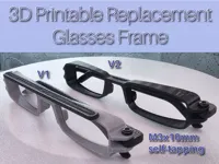 Ractangular Glasses v2 0.16mm layer, 2 walls, 15% infill