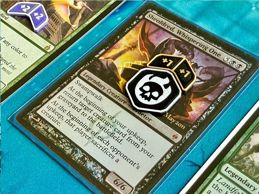 MtG Buff Tokens | Magic the Gathering by Printelangelo MakerWorld ...
