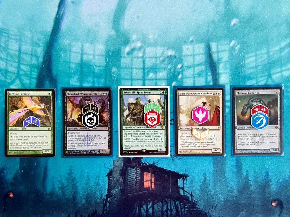 MtG Buff Tokens | Magic the Gathering by Printelangelo MakerWorld ...