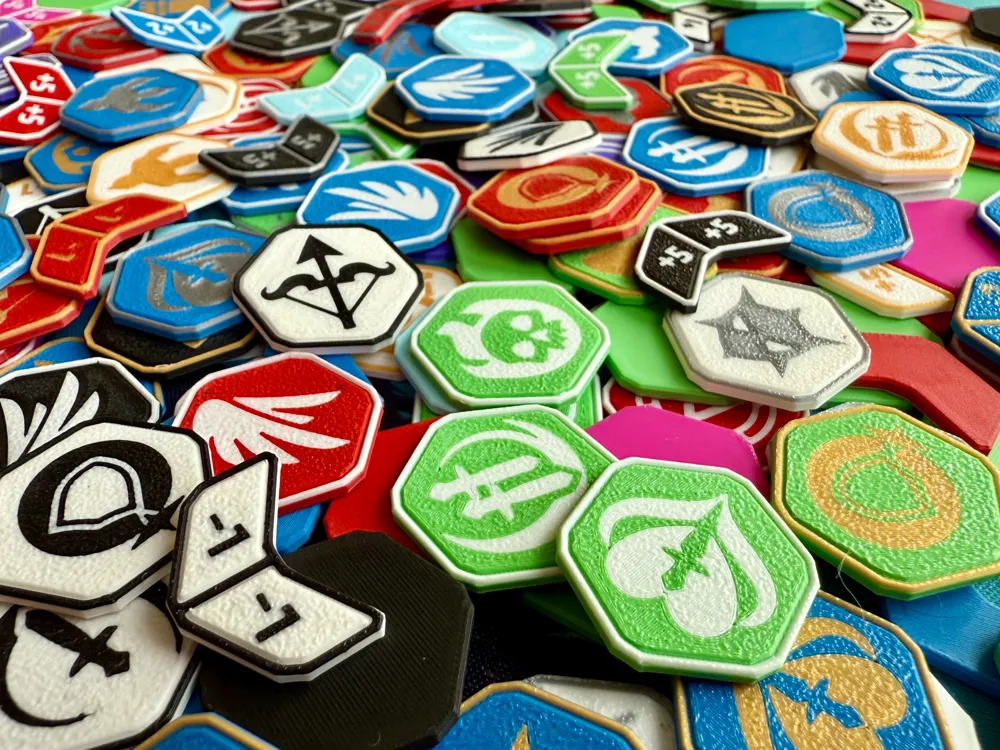 MtG Buff Tokens | Magic the Gathering by Printelangelo MakerWorld ...