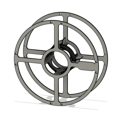 Ultra light spool with Label