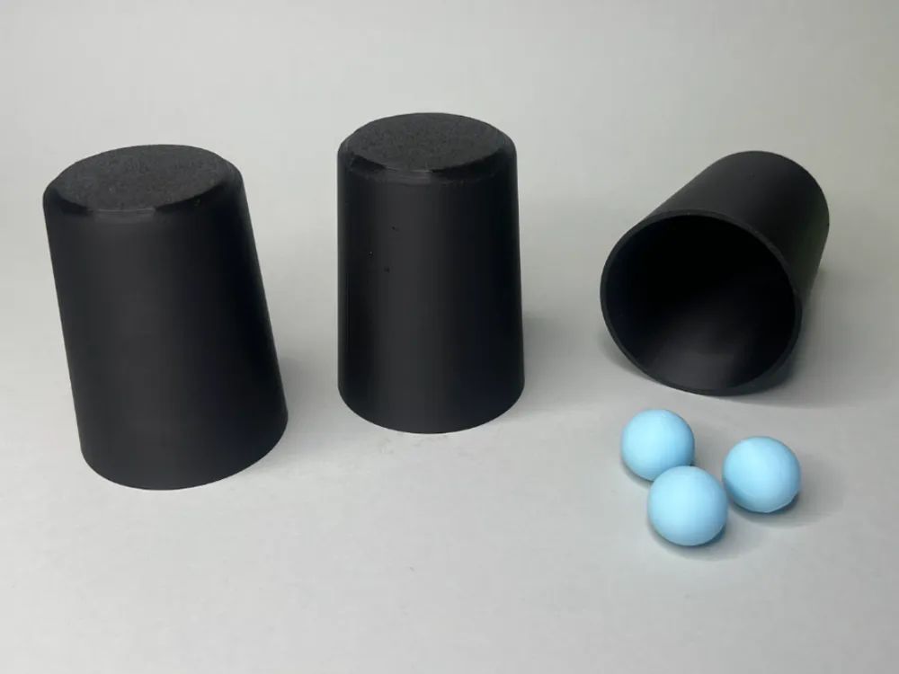 Shell game with three balls by FörsterSepp MakerWorld: Download Free 3D ...