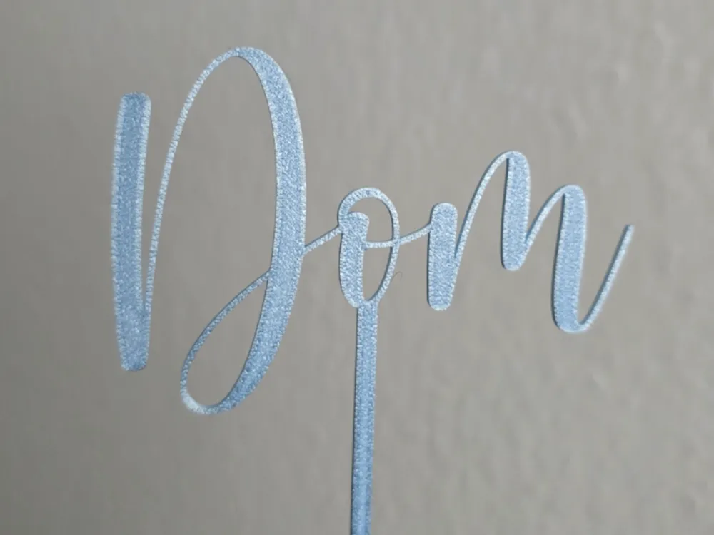 Cake Topper Dom - Free 3D Print Model - MakerWorld