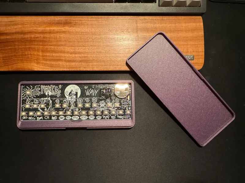 Protective storage case for Wavy Industries Monkey