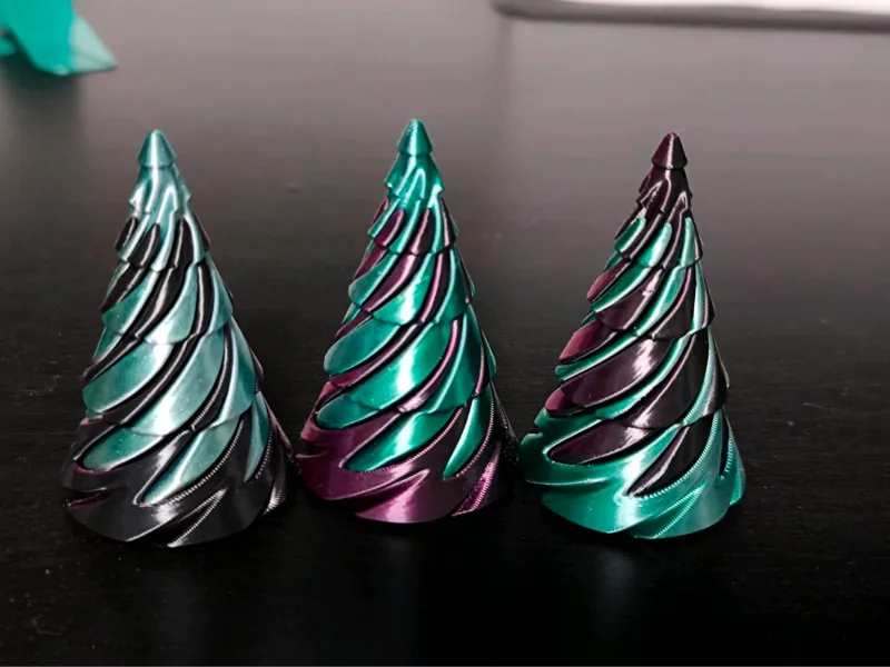 Two-part Mini Christmas Tree