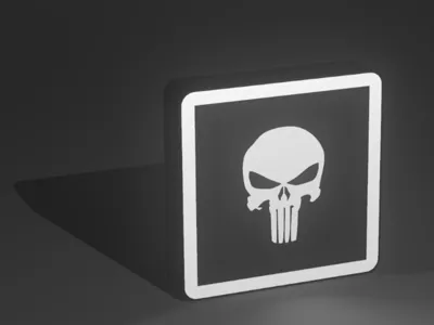 Skull Lamp