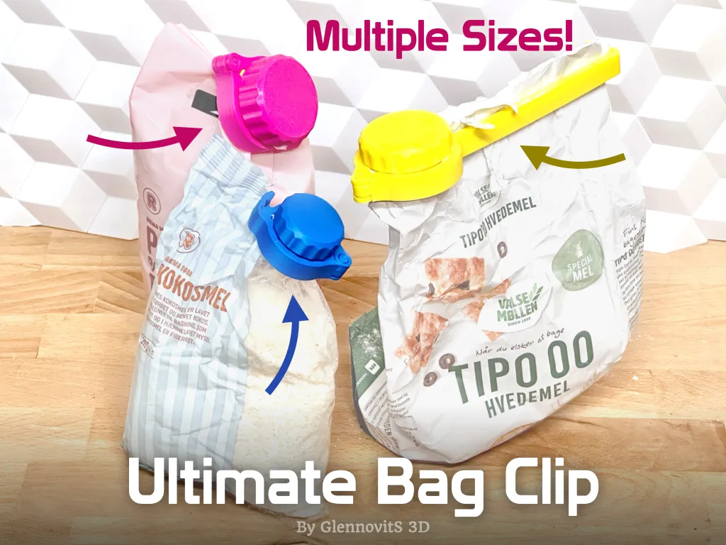 Ultimate Bag Clip (with Lid - easy access!) view 2