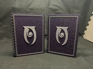 Skyrim Spelltome: Conjuration - A5 Notebook cover