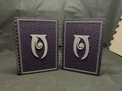 Skyrim Spelltome: Conjuration - A5 Notebook cover