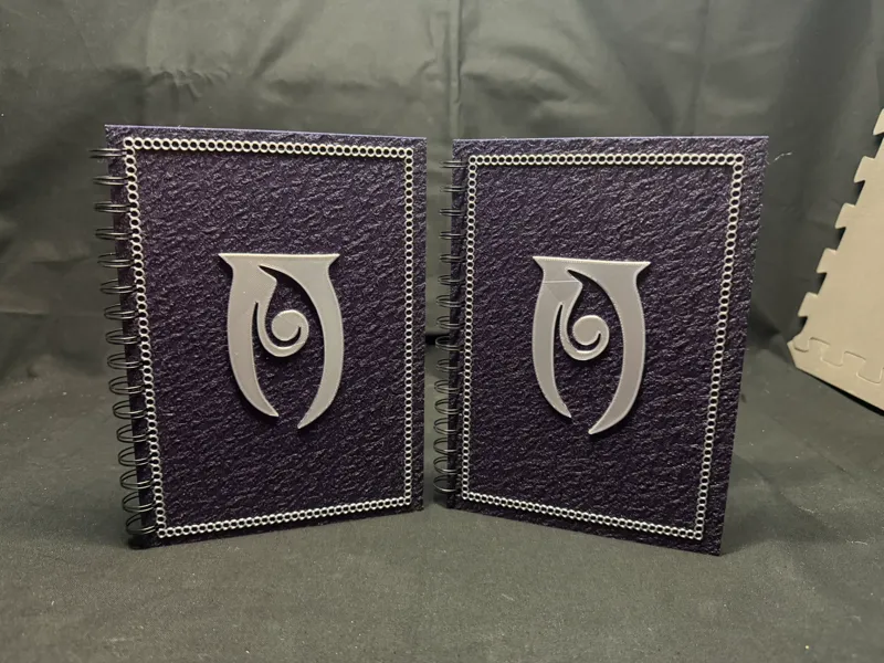 Skyrim Spelltome: Conjuration - A5 Notebook cover
