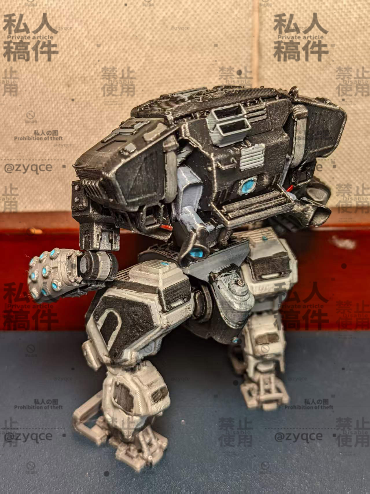 Miniatura 1 do modelo 3D ttf2 泰坦陨落 至尊烈焰 MINI