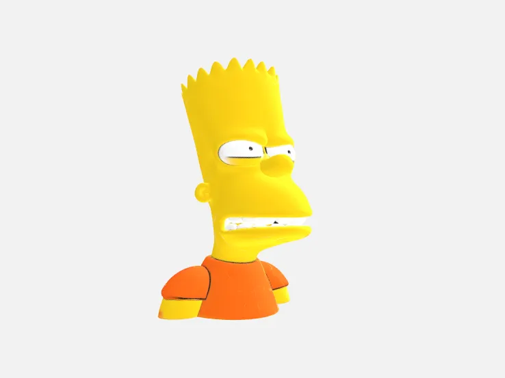 bart espressione buffa