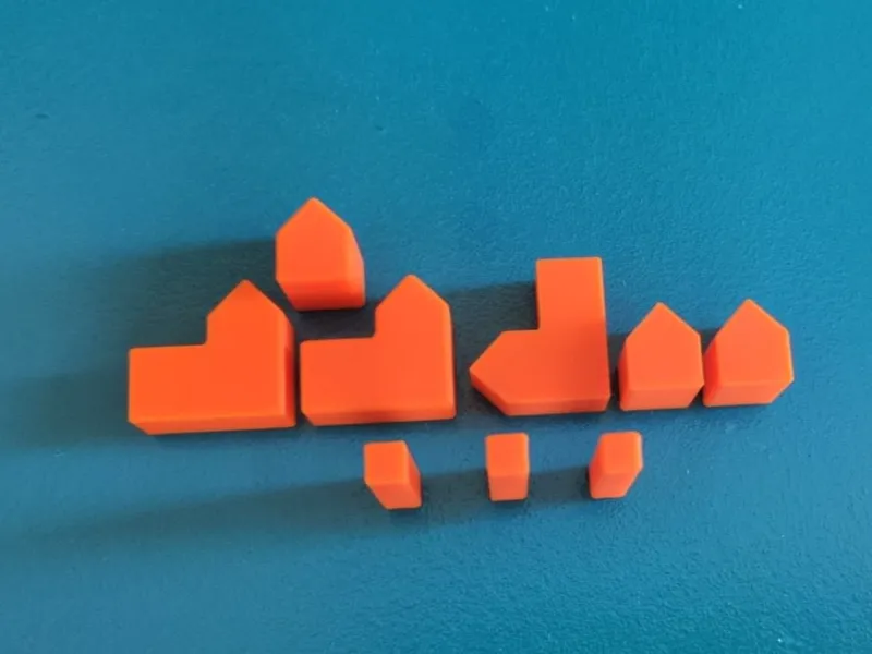 Settlers of Catan Replacement for Wooden Pieces