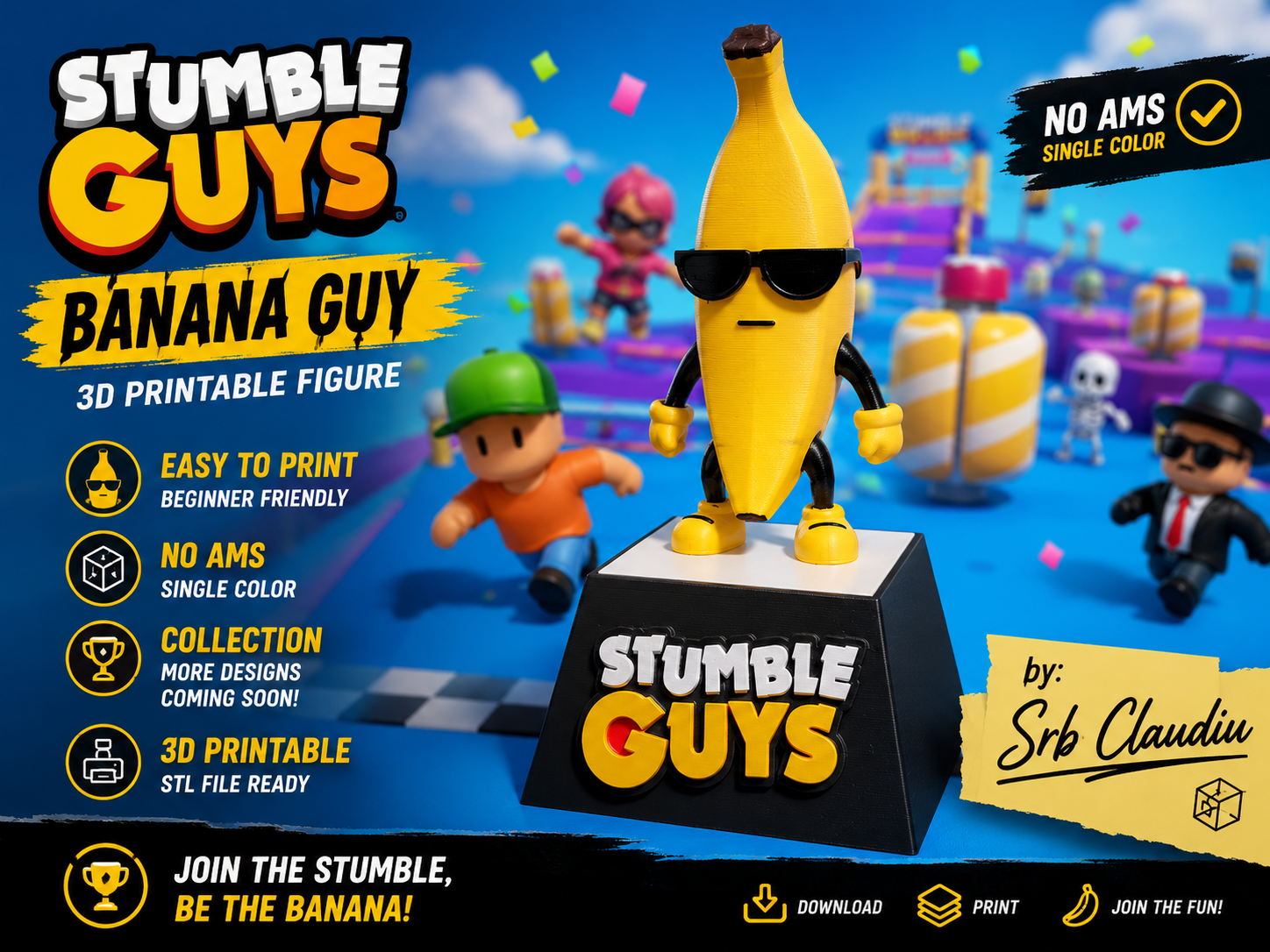 Stumble Guys Banana Guy 