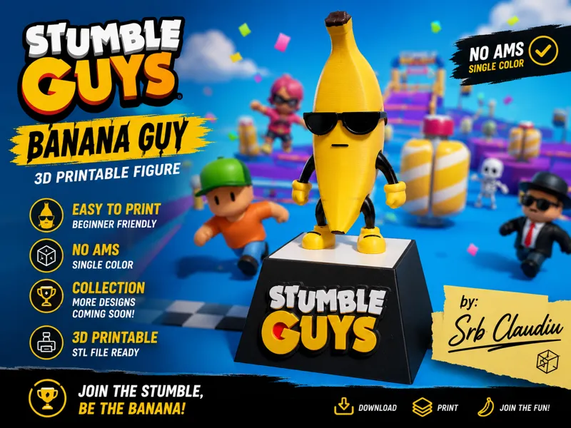 Stumble Guys Banana Guy