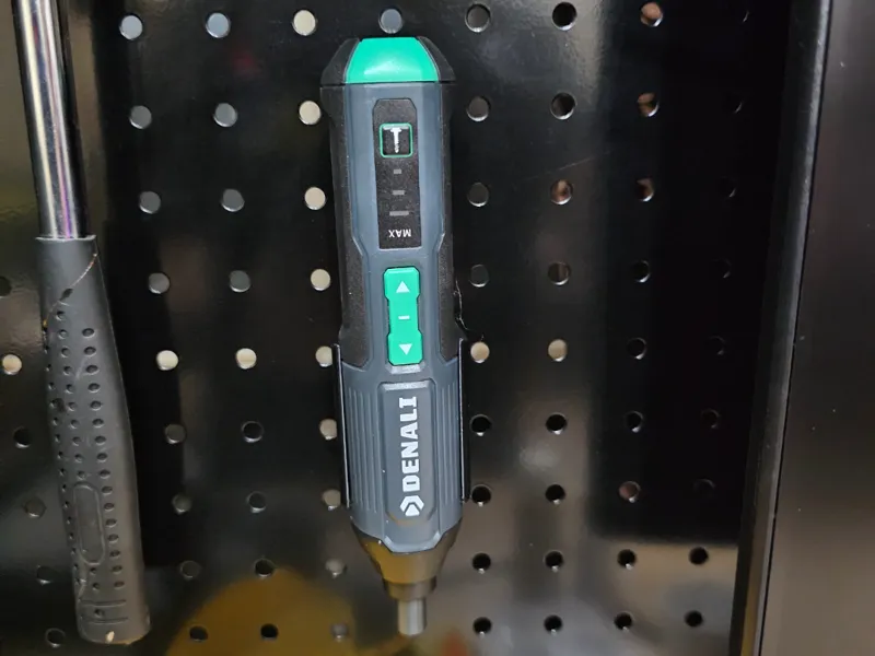 Denali/Amazon Basics Electric Screwdriver Pegboard