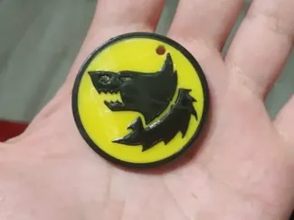 WH40K - Space Wolf keychain