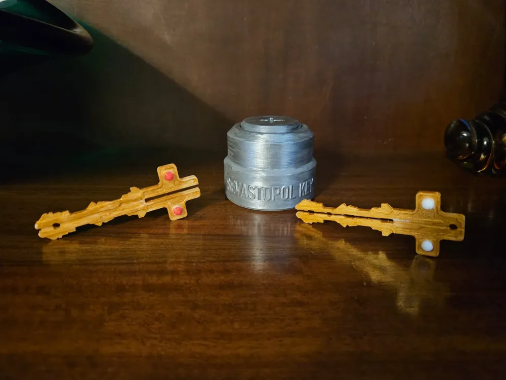 Mission Impossible - Sevastopol key holder by Oneshotblu MakerWorld ...