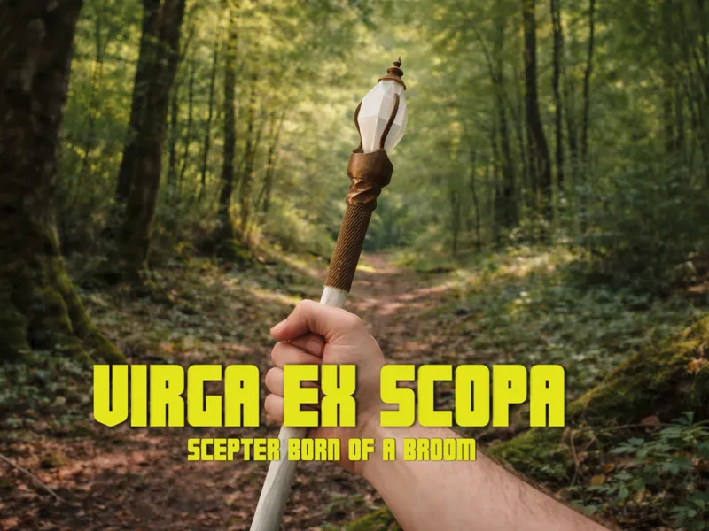 Virga ex Scopa (Scepter Born of a Broom)