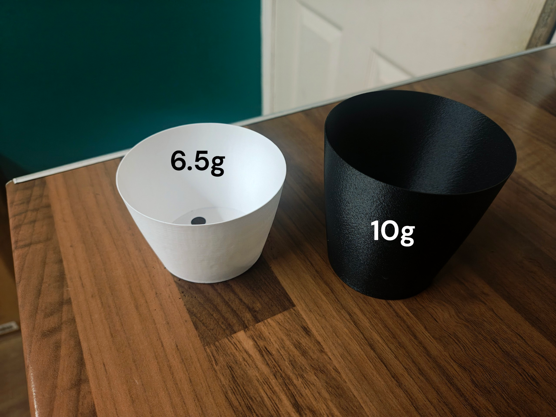 Lightweight 3in 75mm plant pots (Stackable)