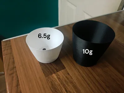 Lightweight 3in 75mm plant pots (Stackable)