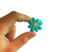 Small Two Tone Flower Pendant