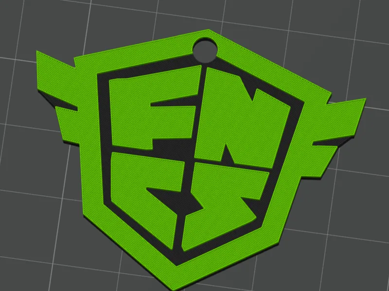 Fortnite FNCS Keychain