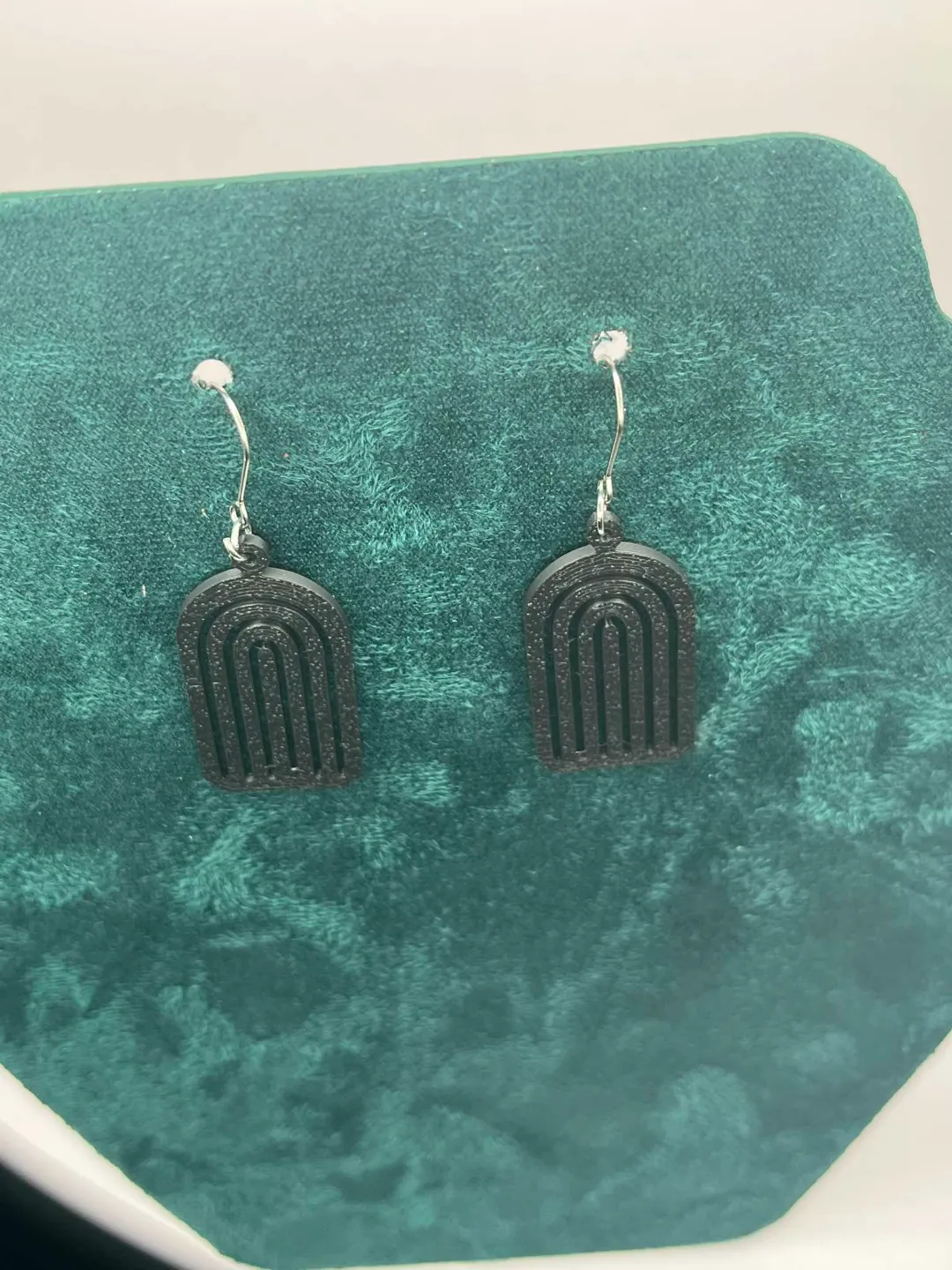 Minimalist Arch Earrings view 4