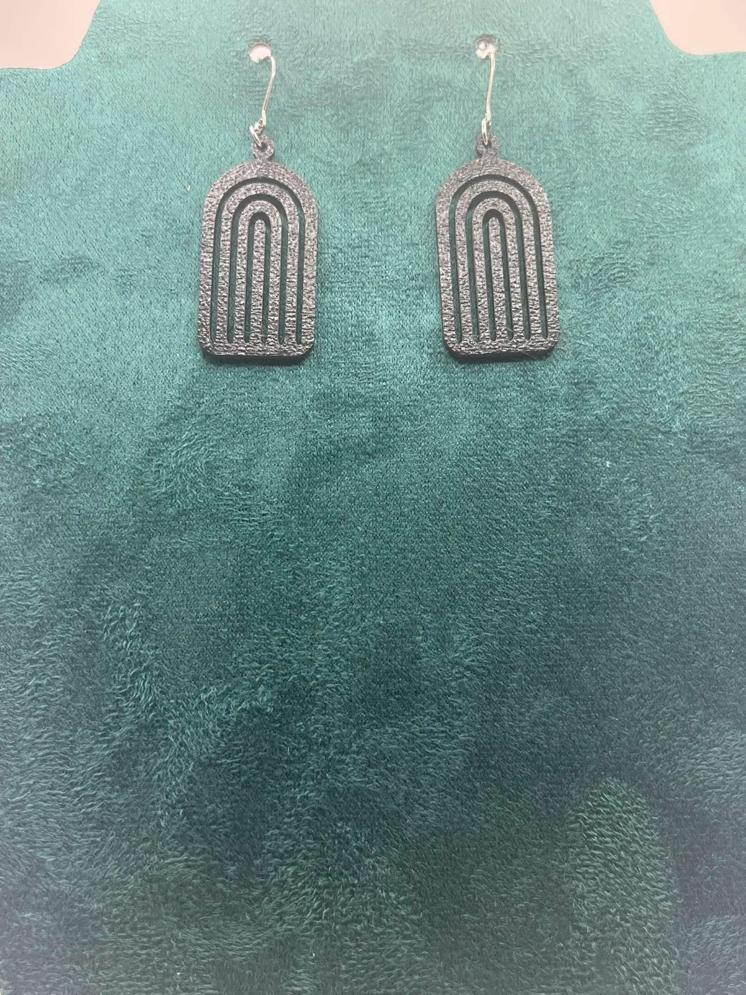 Minimalist Arch Earrings view 2