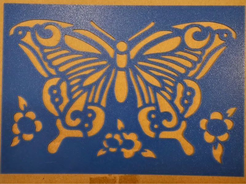 Pochoir Papillon