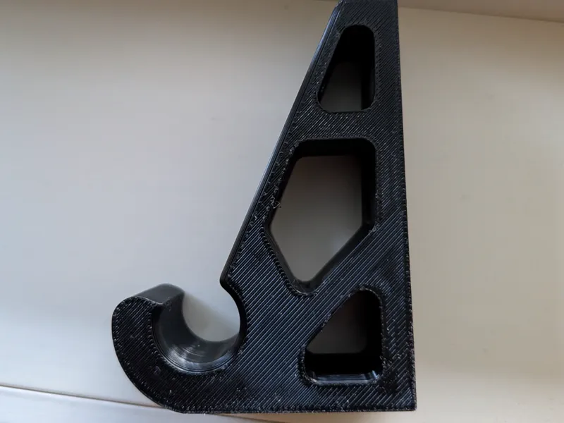 Fishing rod wall mount