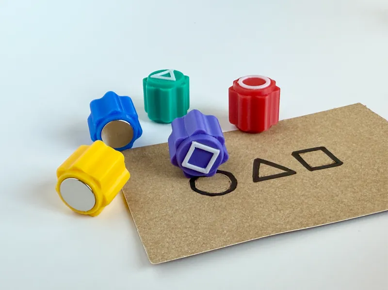 Squid Game 2 Gonggi Game– Fridge Magnet Edition  