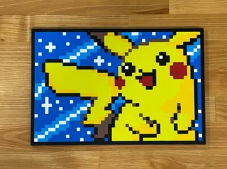Pikachu Pixel Art