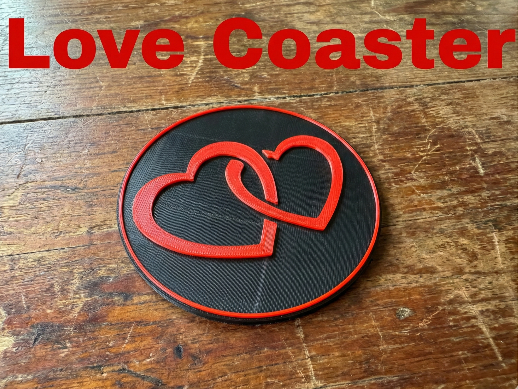Valentine 's day LOVE Coaster