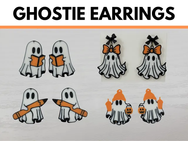 Ghost Lifestyle Earrings Trendy Ghost Earrings