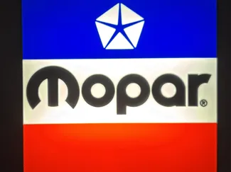 Mopar Lighted Sign