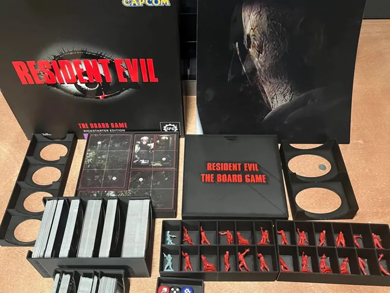Resident Evil The Board Game Storage System