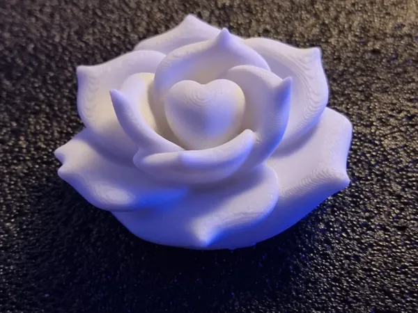 Cœur de roses décoratif