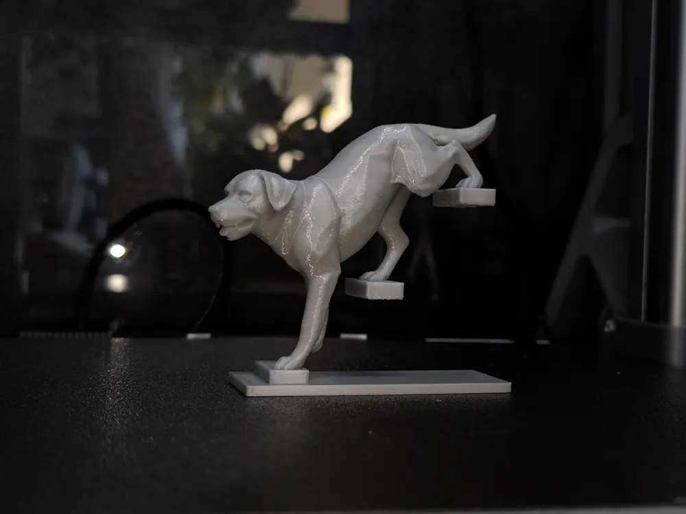 Labrador on Stairs - Dynamic - Free 3D Print Model - MakerWorld