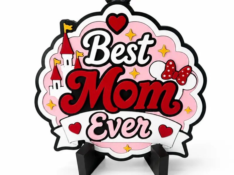 Disney Inspired Best Mom Ever Mothers day chain
