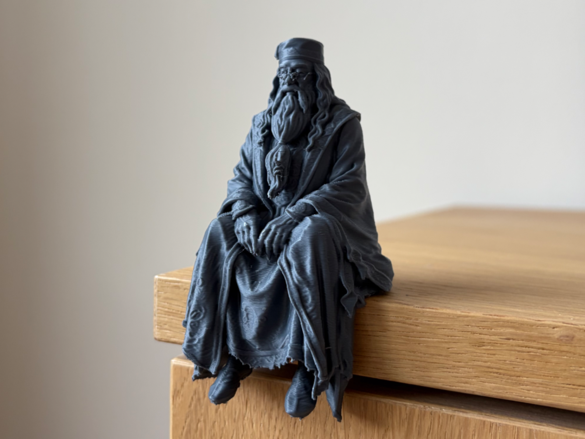 Dumbledore Sitting on Shelf Figure | Harry Potter
