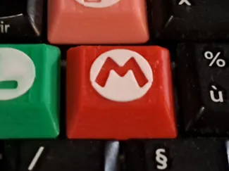 touche  MARIO_Clavier Ms Wireless Desktop3000v2