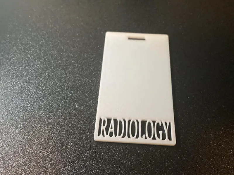 Professional Radiology Badge Buddy