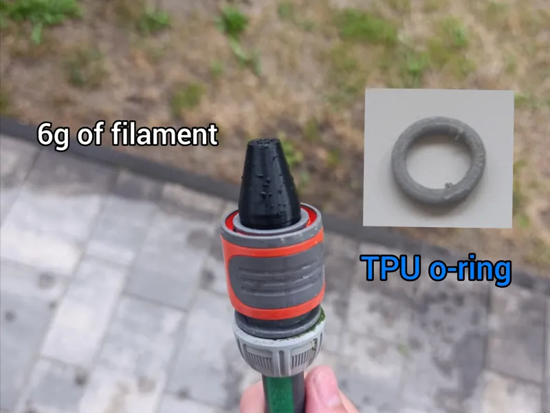 Small Hose Sprayer Nozzle-Compatible with Gardena